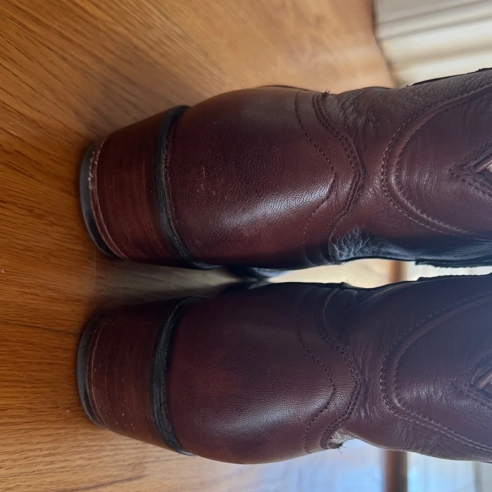 Tecovas Rich Brown Western Booties - Picture 4 of 6